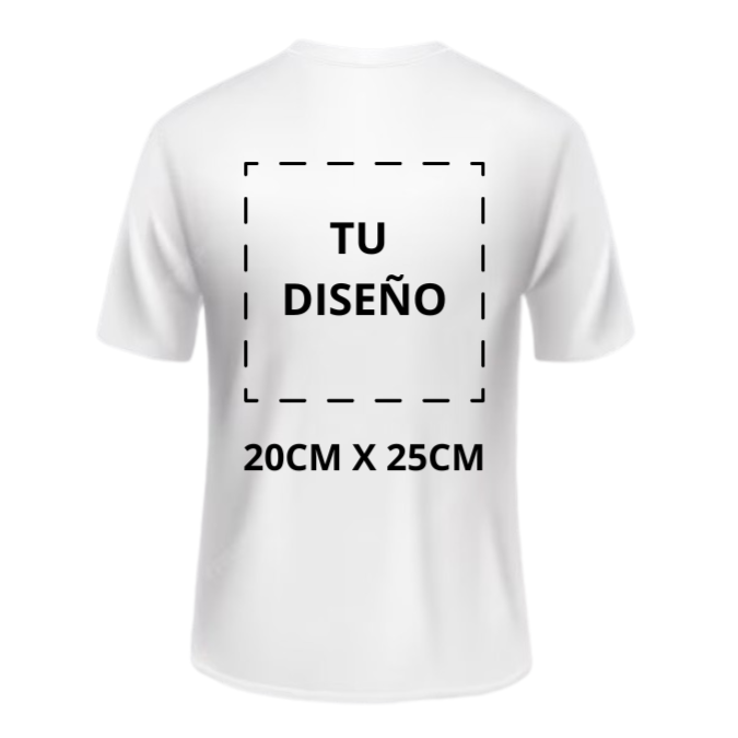 DORSAL 20CM X 25CM