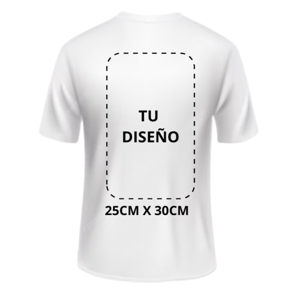 XXL DORSAL 25CM X 30CM