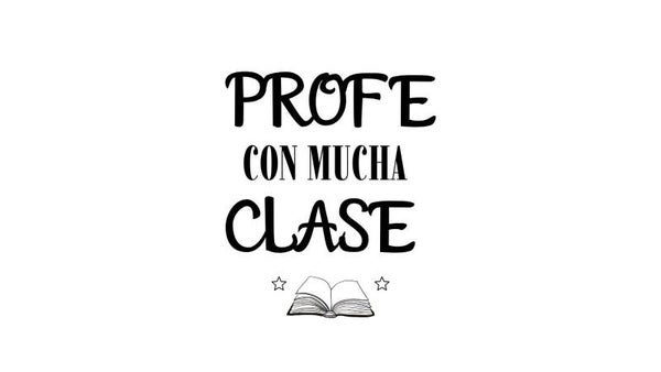 PROFE CON MUCHA CLASE