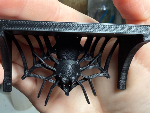 Magnetic Jumping spider shelf-choose your color!