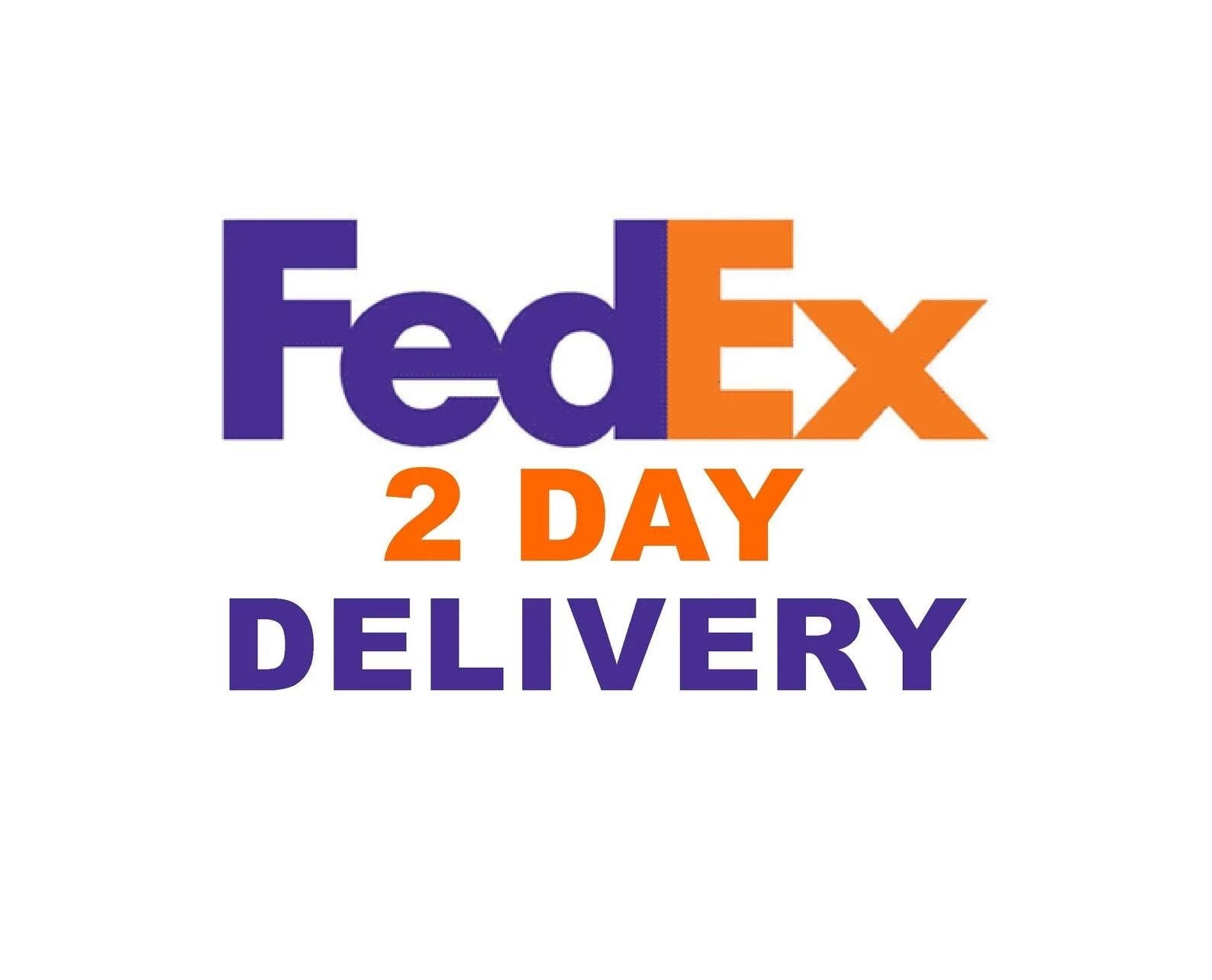 2 day shipping to FedEx Hub or Residence