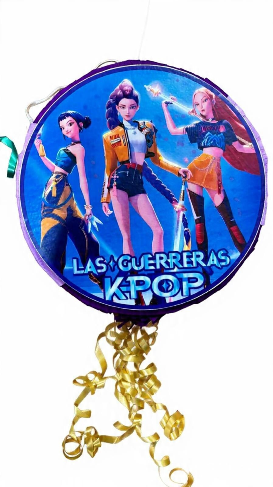 Piñata 3D Las Guerreras K-POP