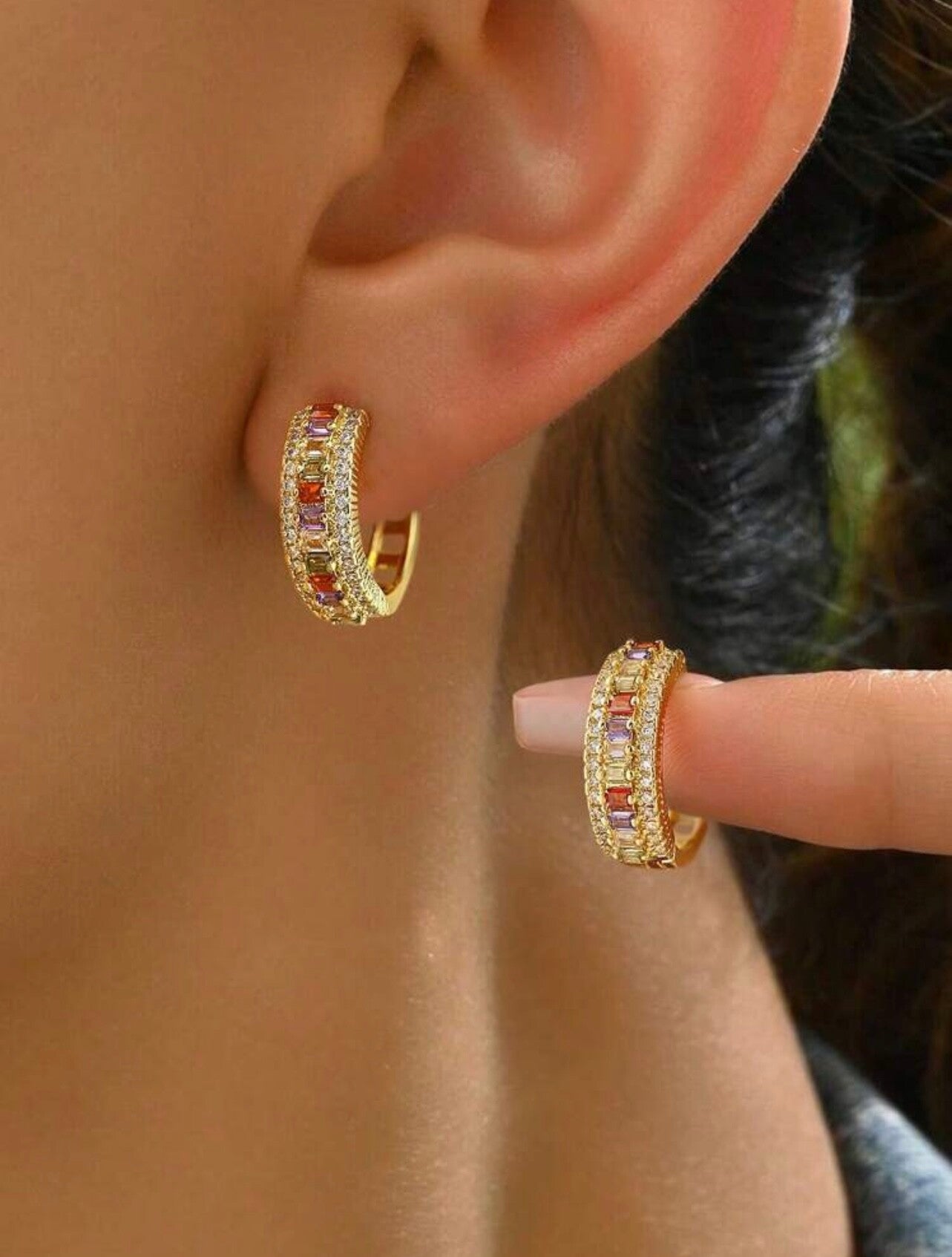 Boucle Pendantes Célestes