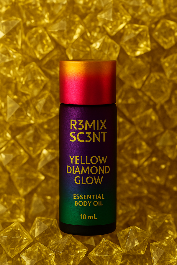 10 ml Yellow Diamond Glow Essential Body Oil