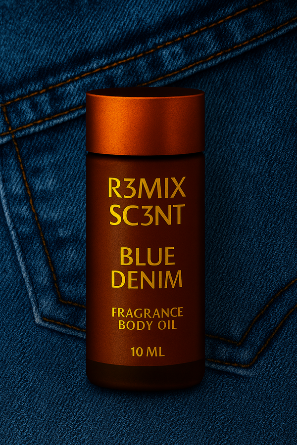 10 ml Blue Denim Fragrance Body Oil