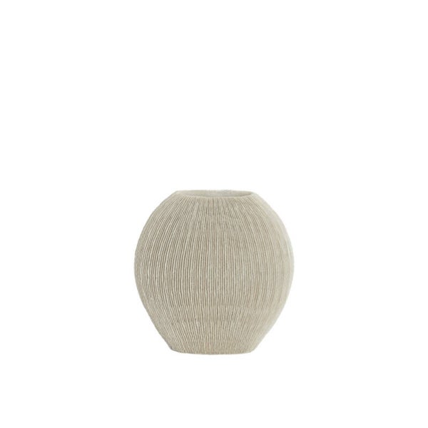 Light & Living Vaas BUBIO Cream 41x13x39,5 cm
