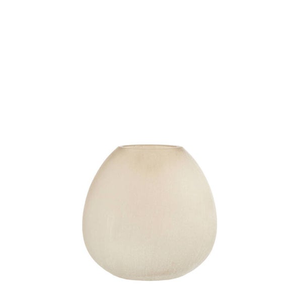 Light & Living SANTINO vaas mat lichtbruin 33x13x33,5 cm