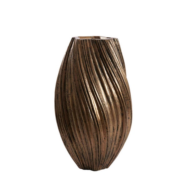 Light & Living YATUNG vaas antiek brons Ø30x52 cm