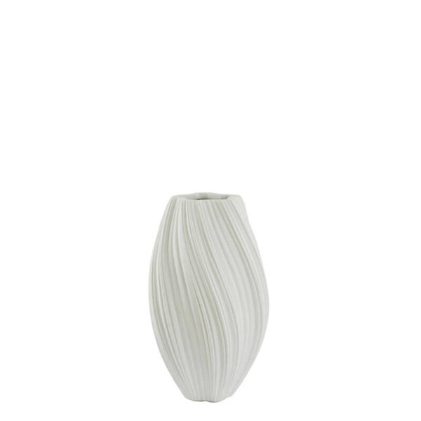 Light & Living YATUNG Vaas Ø30x52 cm - Crème/Wit