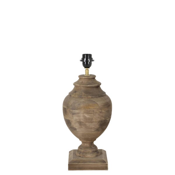 Light & Living Lampvoet MILAZZO Hout Weather Barn 45 cm