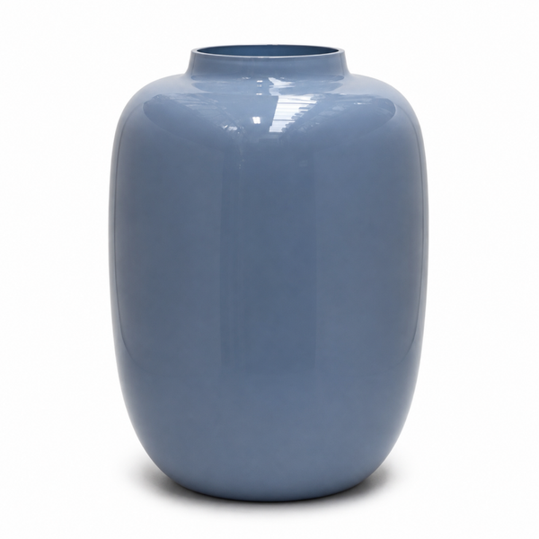 Vase The World Vaas Light Blue