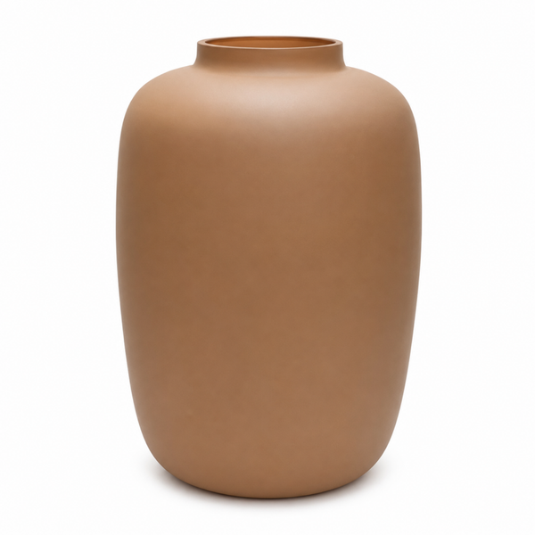 Vase The World Vaas Matte Sand