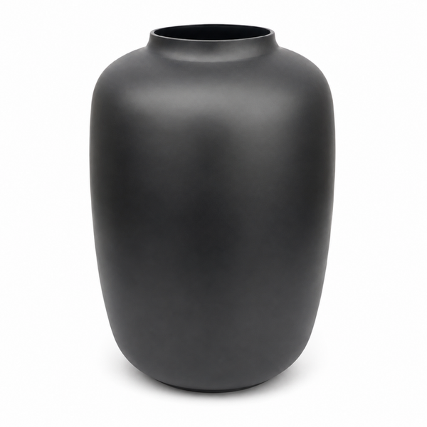 Vase The World Vaas Matte Black