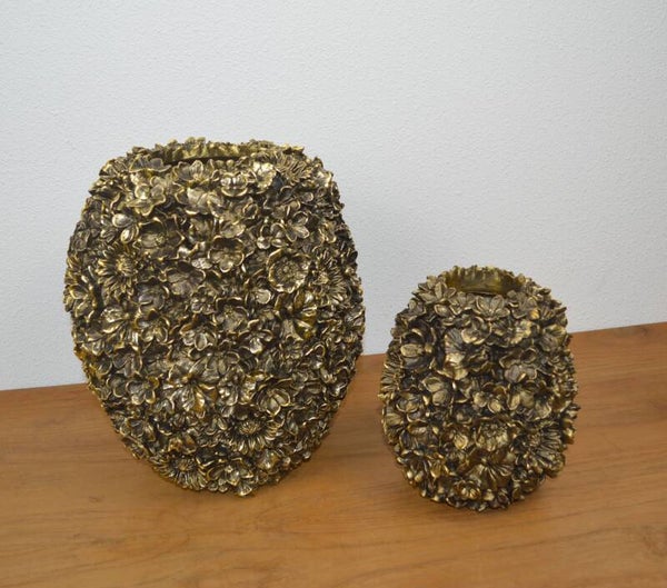 Light & Living viool decoratie vaas – brons