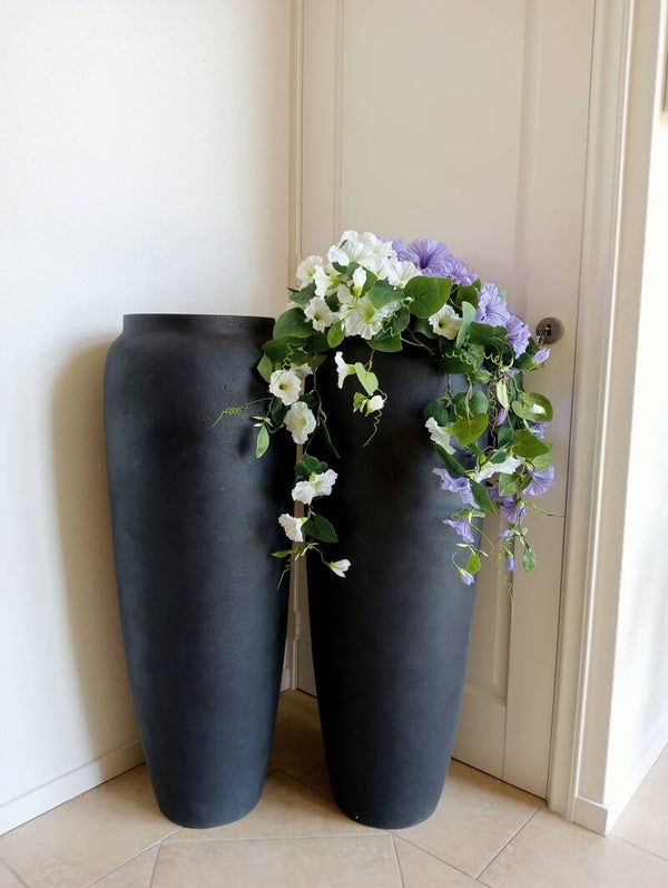 Vase The World – Hoge design bloempot (Ø37 x H100 cm)