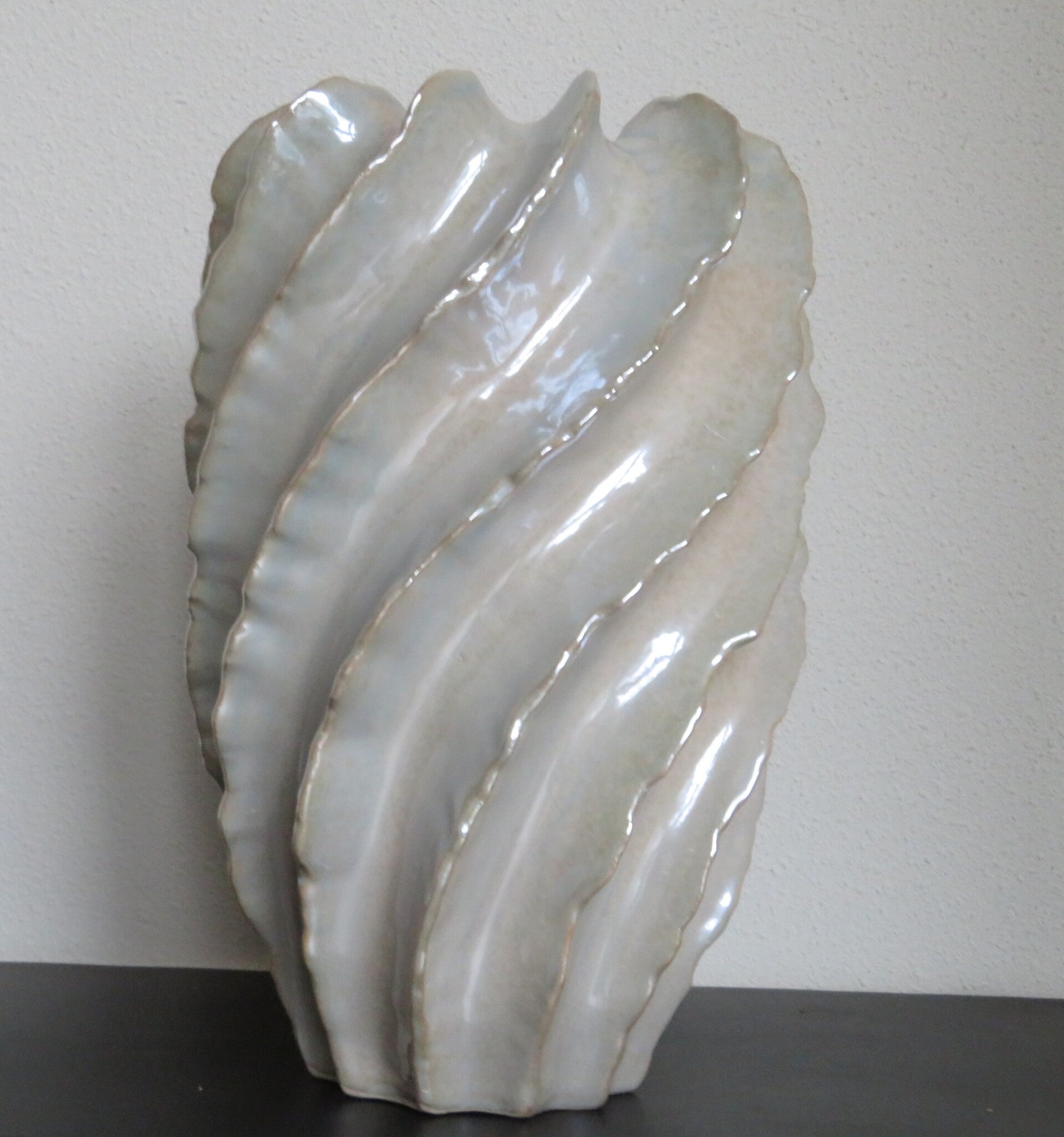 Twizzy Pearl Vaas – Keramiek – 37 cm – Exclusief Design