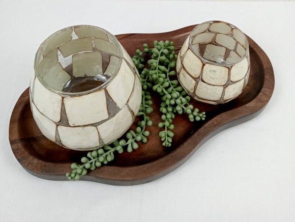 Luxe Decoratieset van Vase The World & Light & Living