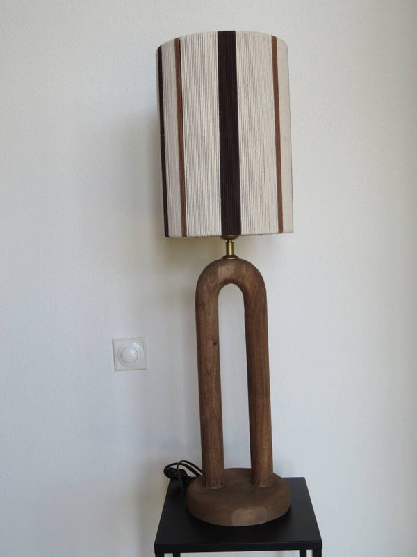 Tafellamp Milano medium naturel - H 50 cm