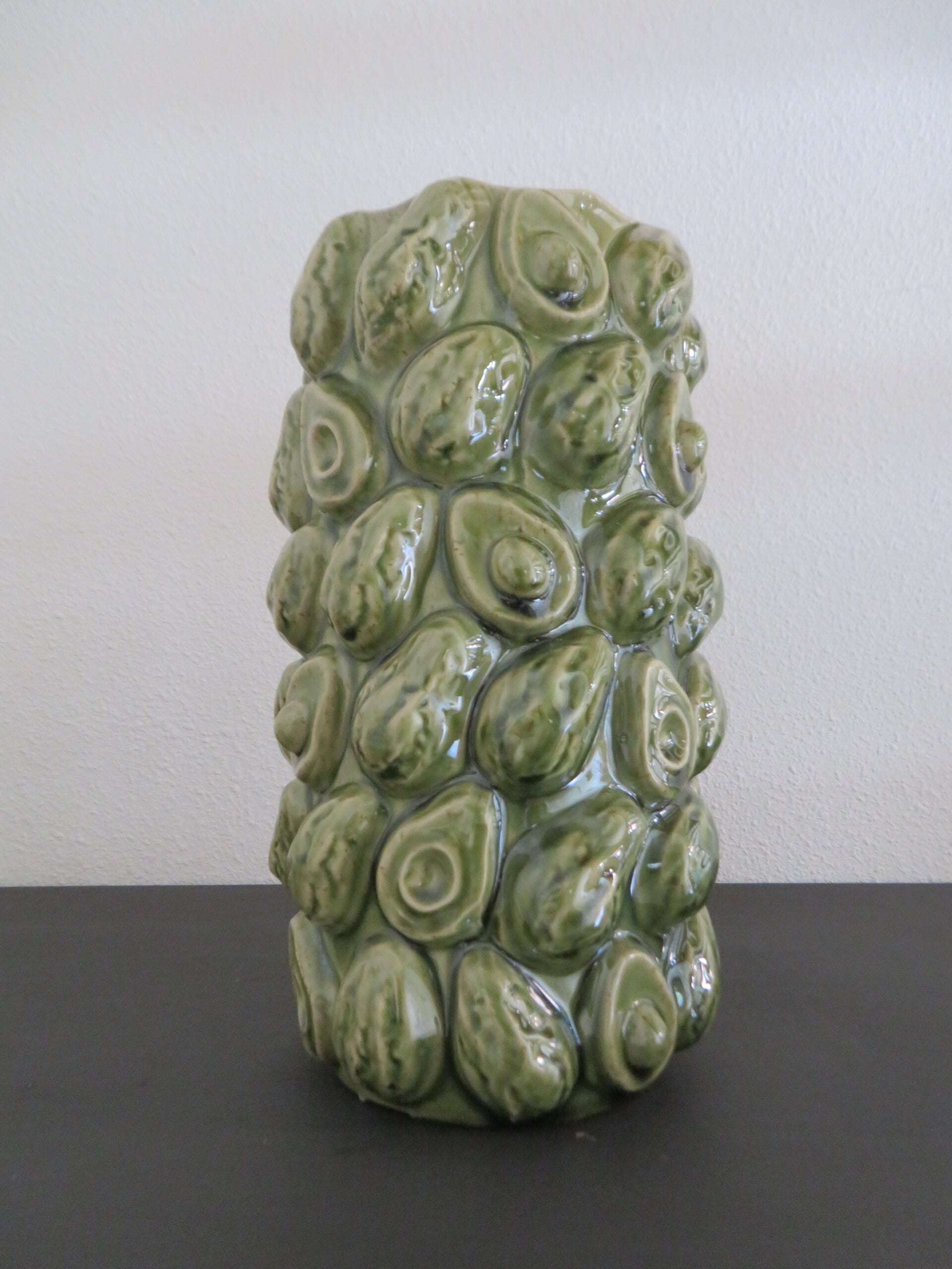 Keramieken Vaas – Groen Avocado – 16 x 16 x 28 cm