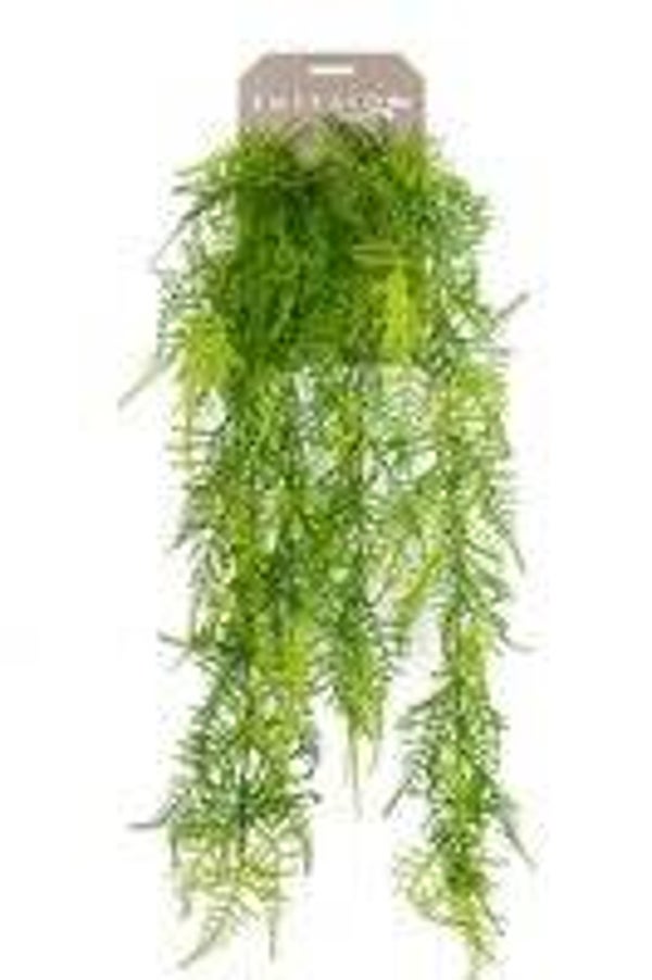 Kunst Hangplant Asparagus Plumosus 80cm