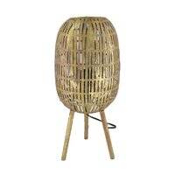 Tafellamp Pisa - Metaal - 17x17x38cm - Goud
