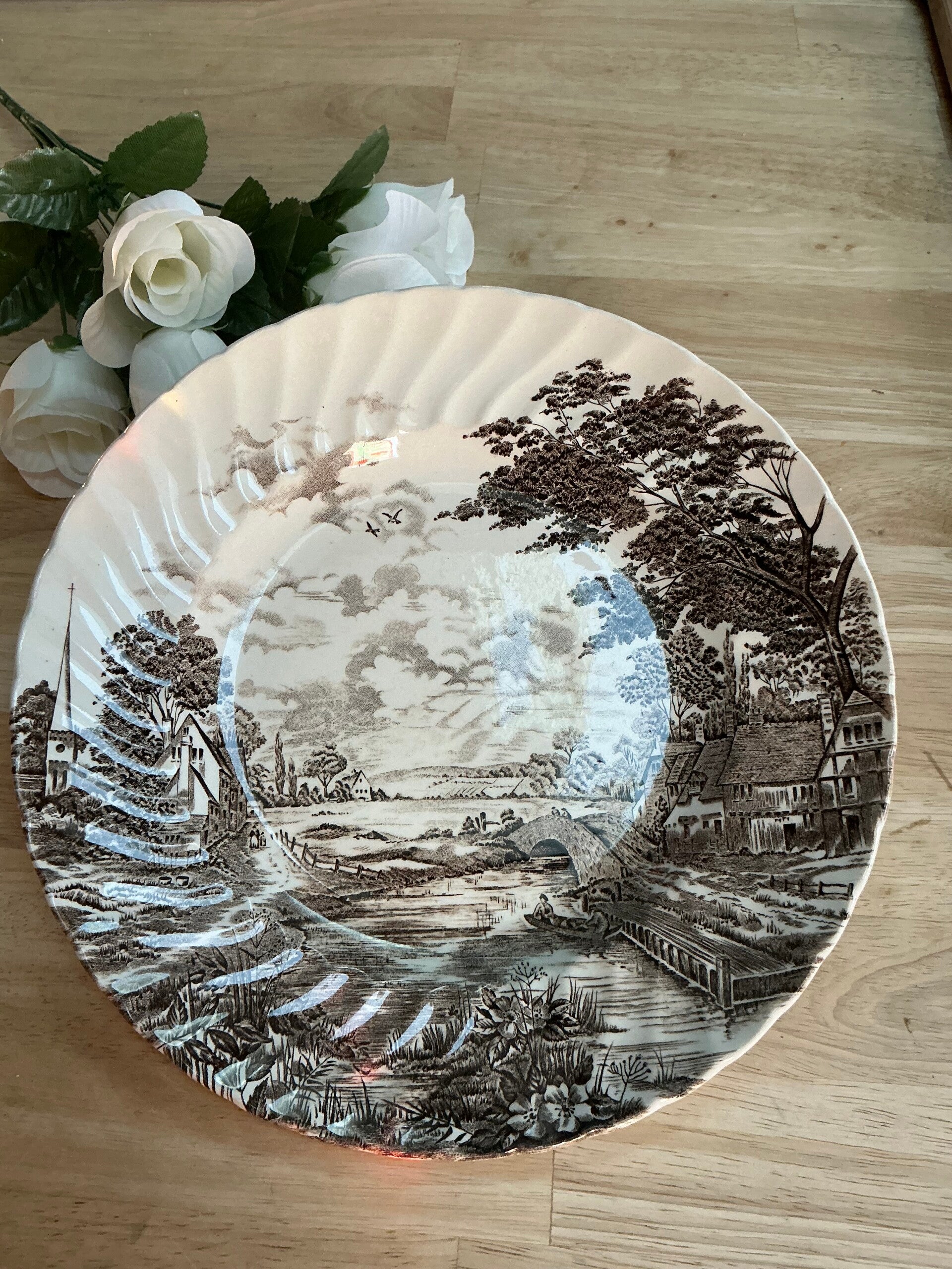 Assiette Vintage Ridway