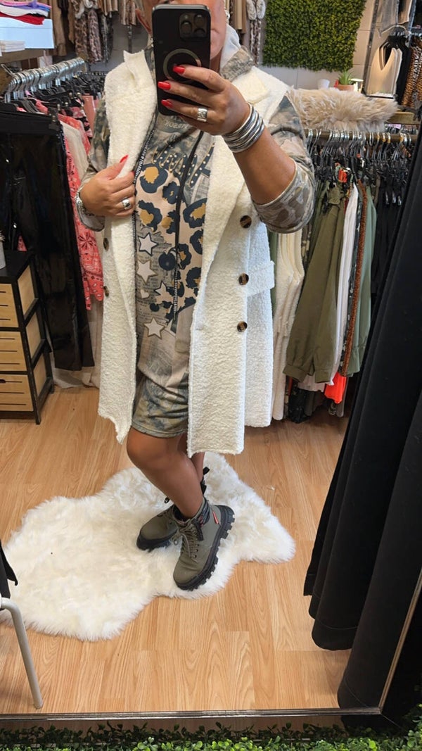 veste mi longue sans manche