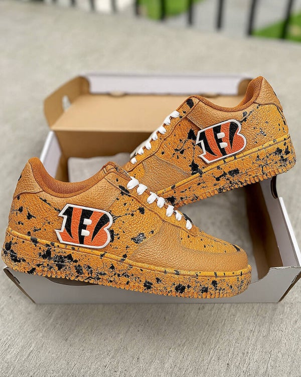 Cincinnati Bengals Unisex Orange Shoes 🧡🖤🐅