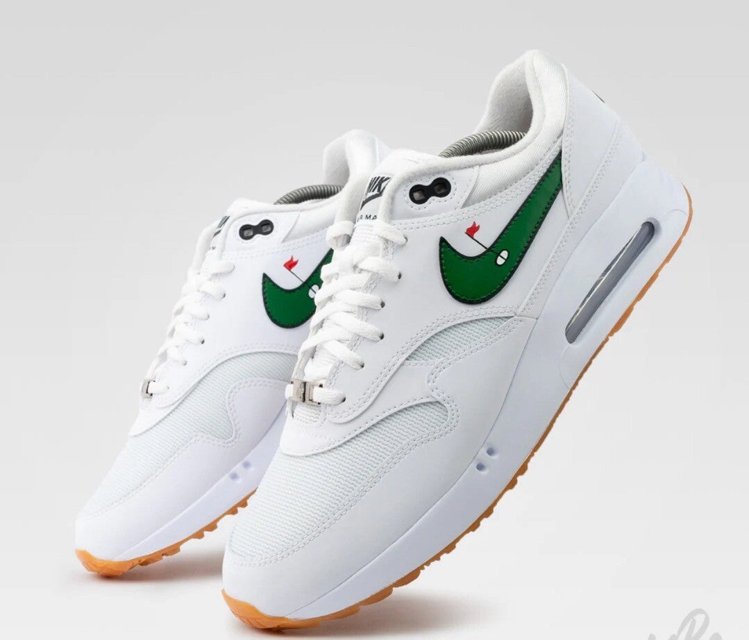 Custom Golf-Themed Air Max – Premium Hand-Painted Sneakers