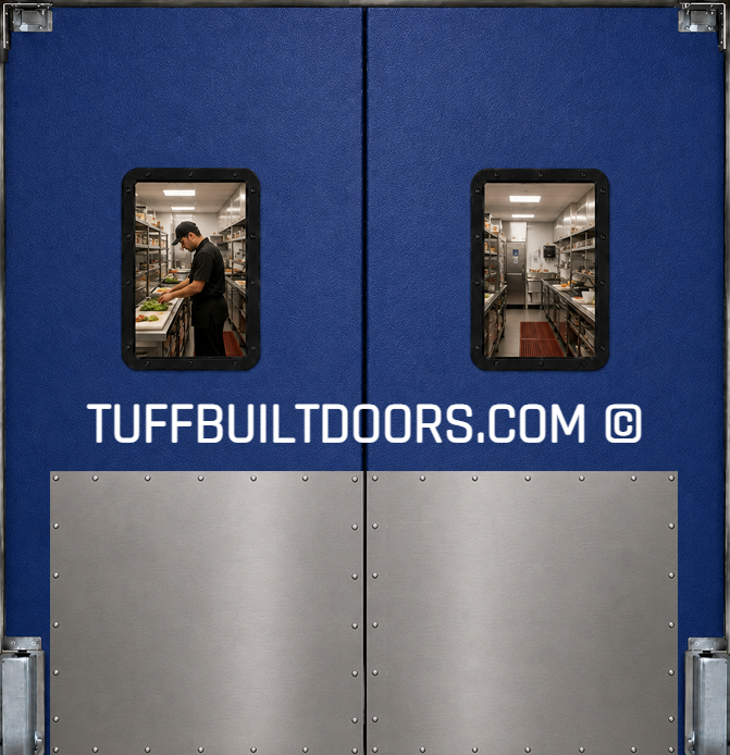 restaurant kitchen traffic doors