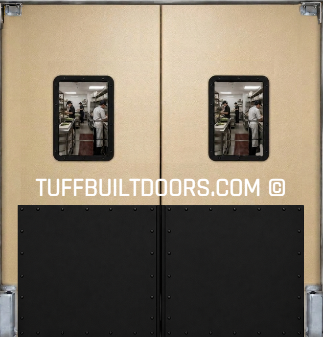 commercial swing door
