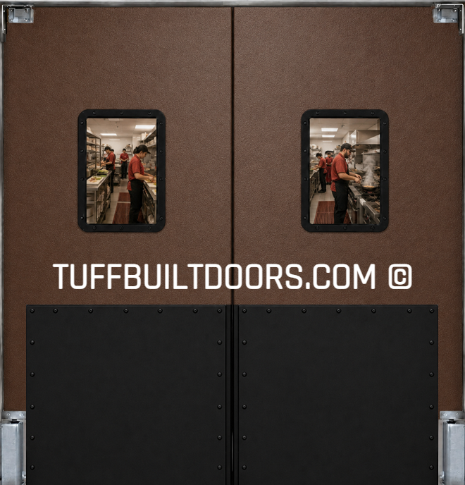 commercial swinging door