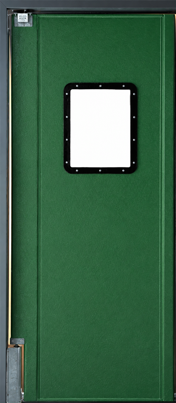 Pro Tuff 31" wide x 84" high Single Panel Swing Door System - Green