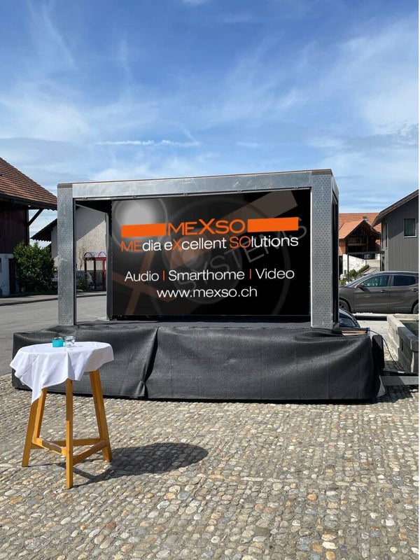 Videowand 3.5x2m Bild