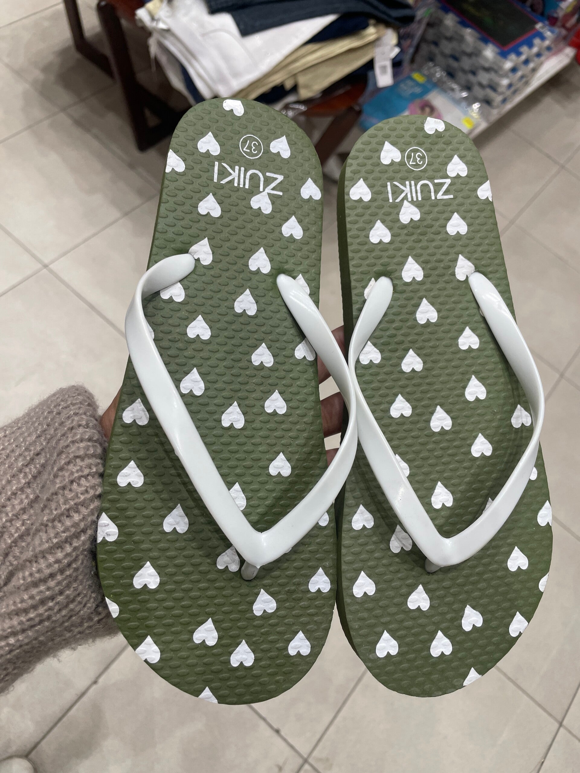 Women Flip Flops - Size 37