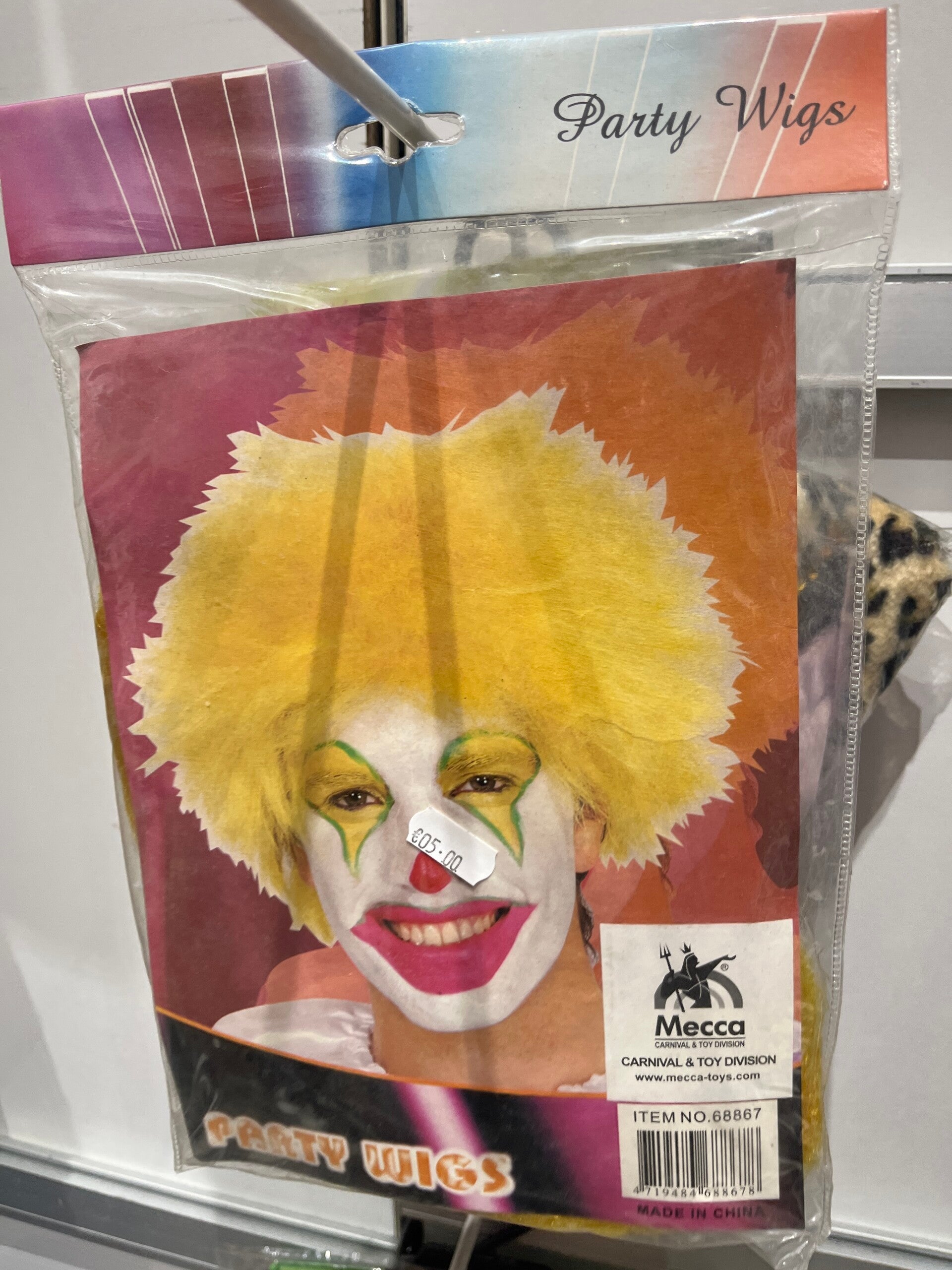 Party Wigs - €5 Each - Carnival Costume