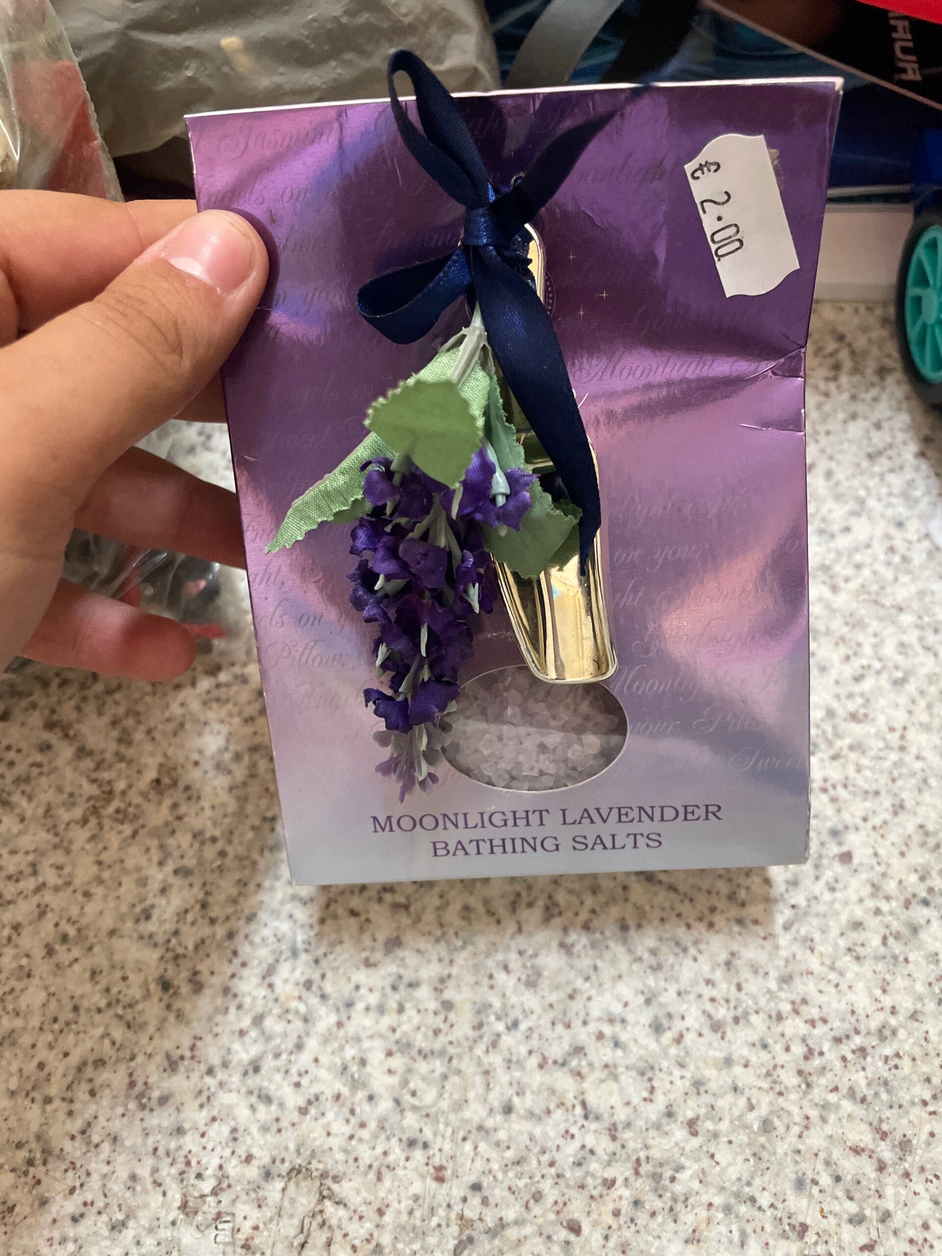 Moonlight Lavander Bathing Salts - Perfumes