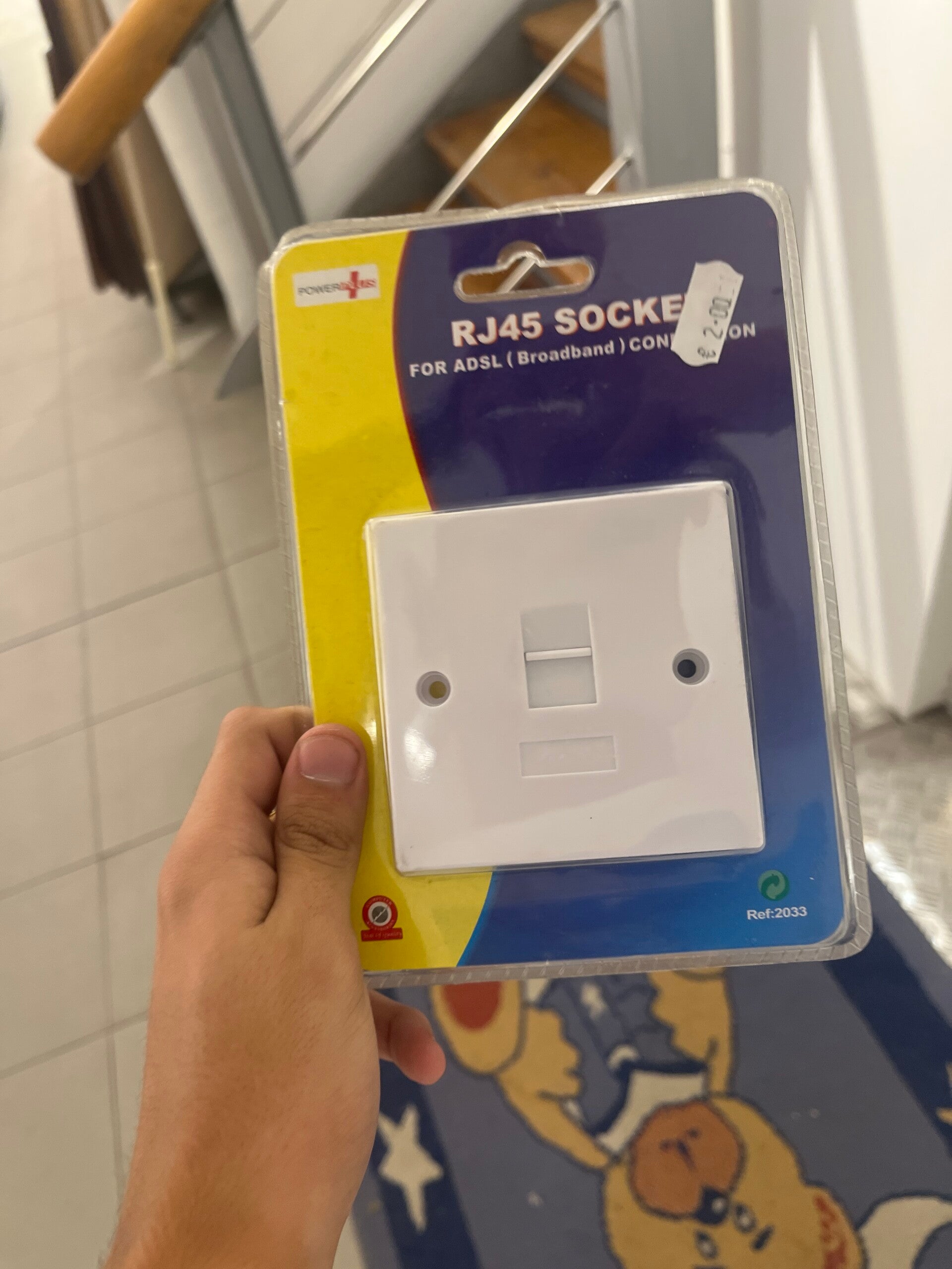 RJ45 Socket For LAN Cable - New - Supplies