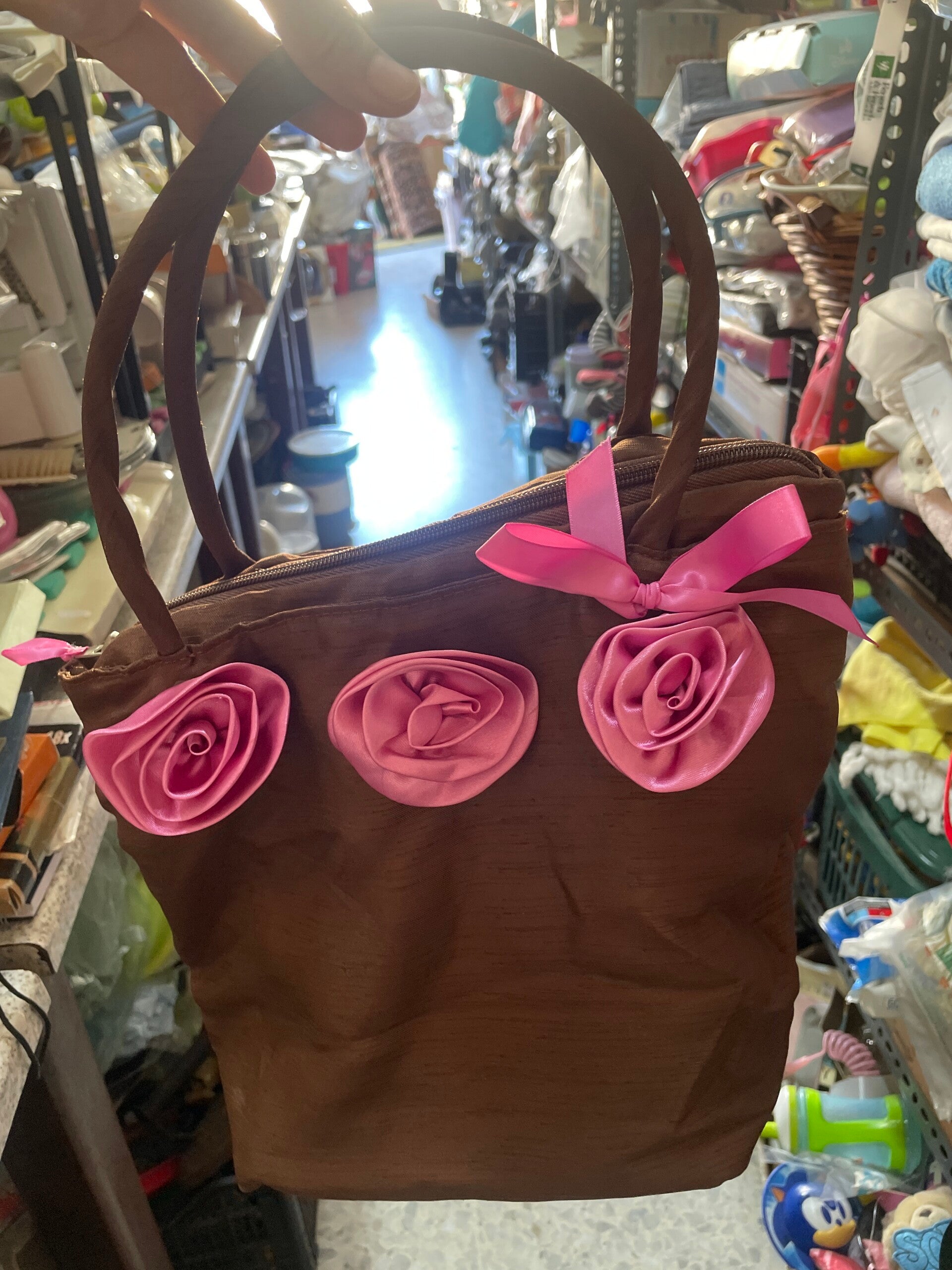 Floral Handbag - Bags