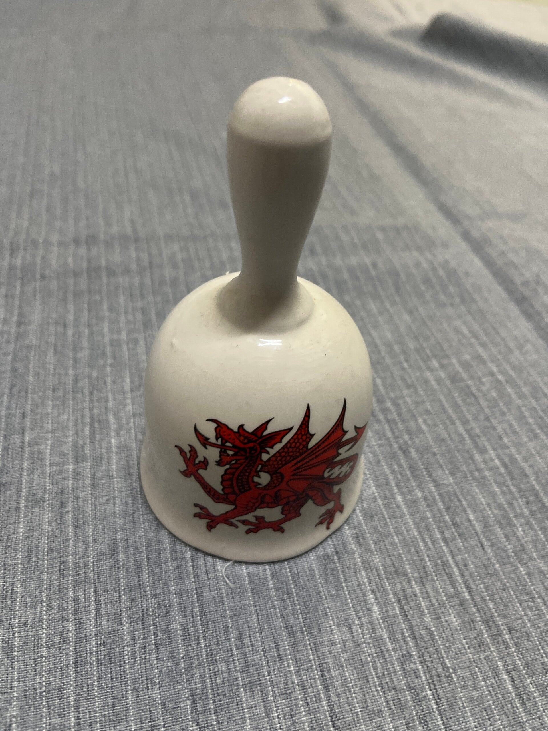 Wales Porcelain Handbell - Collectibles