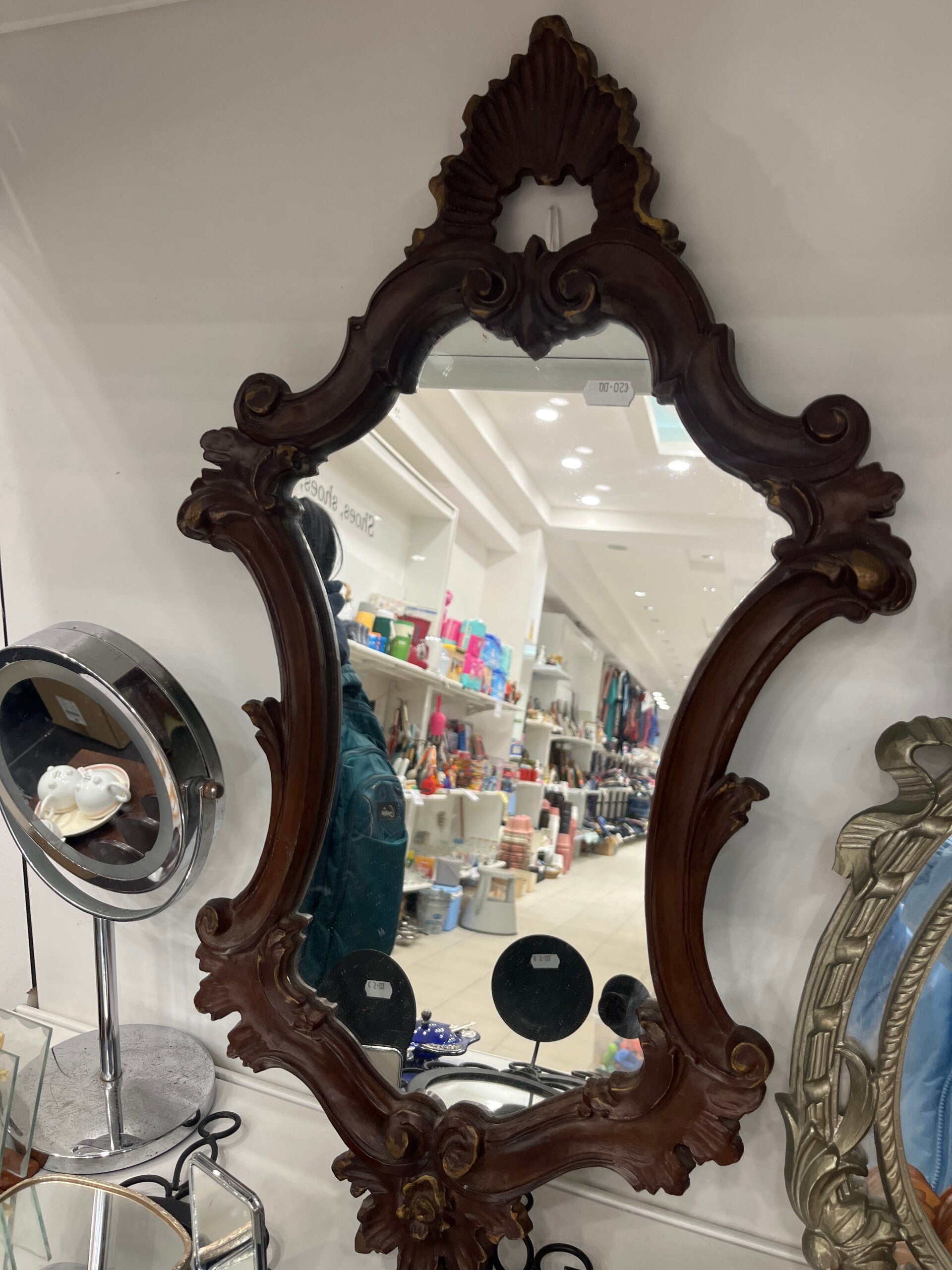 Vintage Wall Mirror - Medium Size - Decor