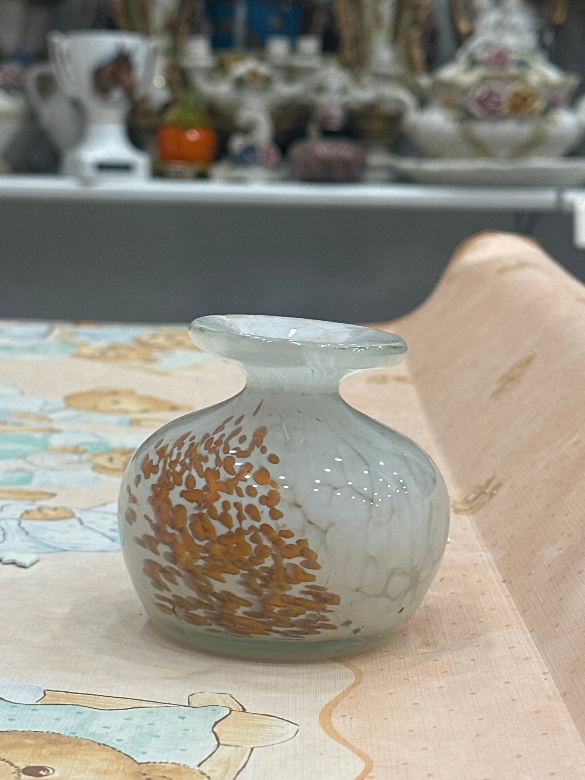 Mdina Glass Short Vase - Decor