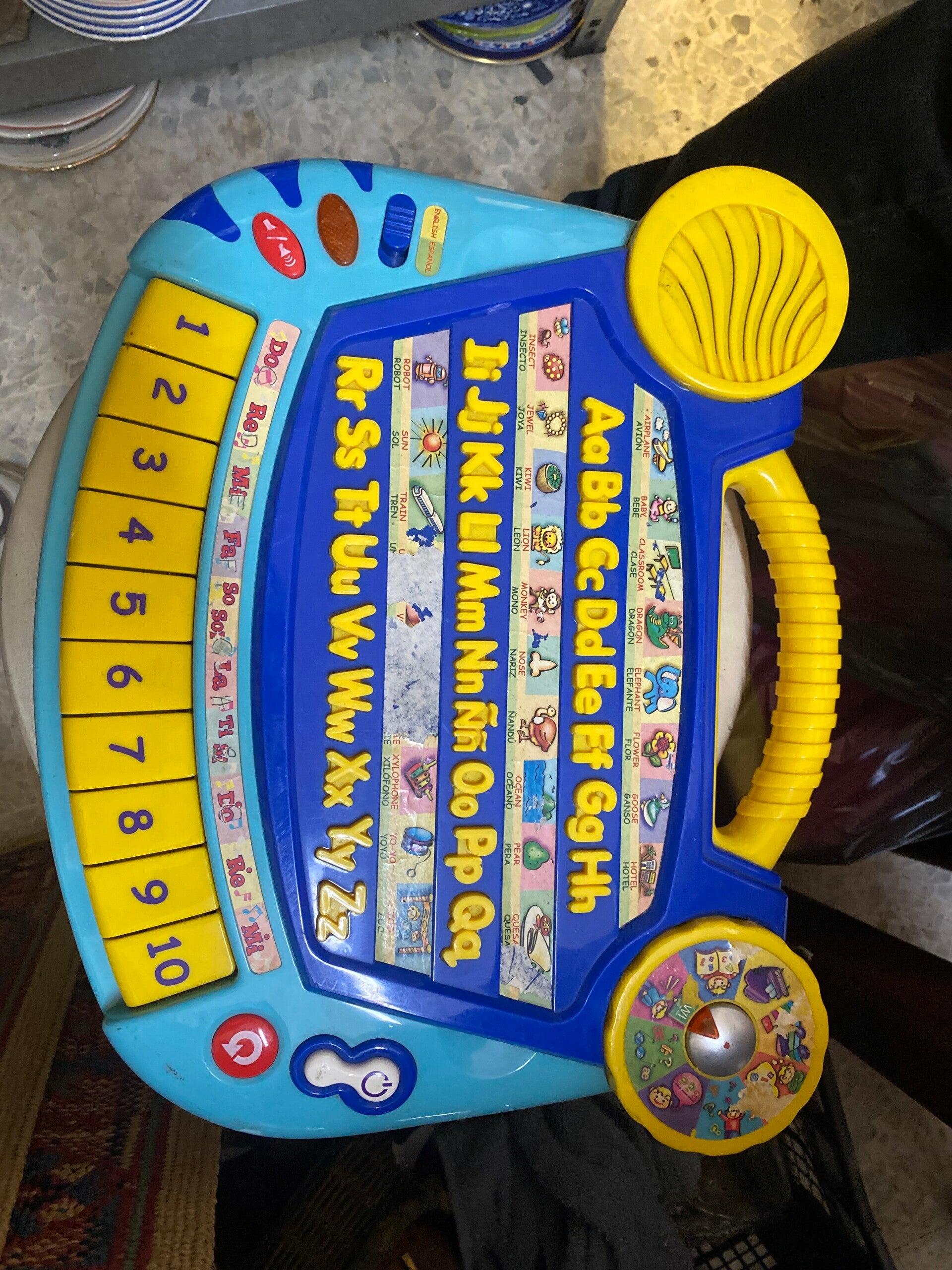 Musical Piano - Letters & Numbers - Toys