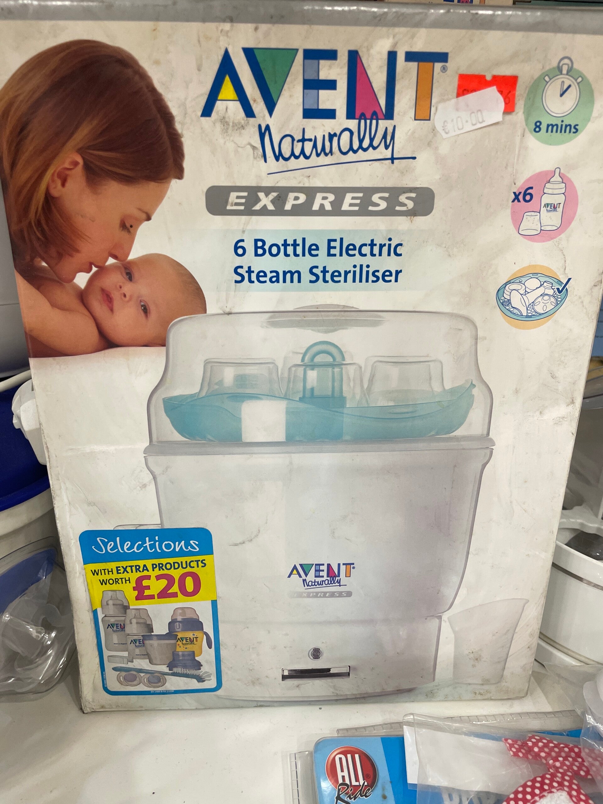6 Bottle Electric Steam Sterilizer - Babies