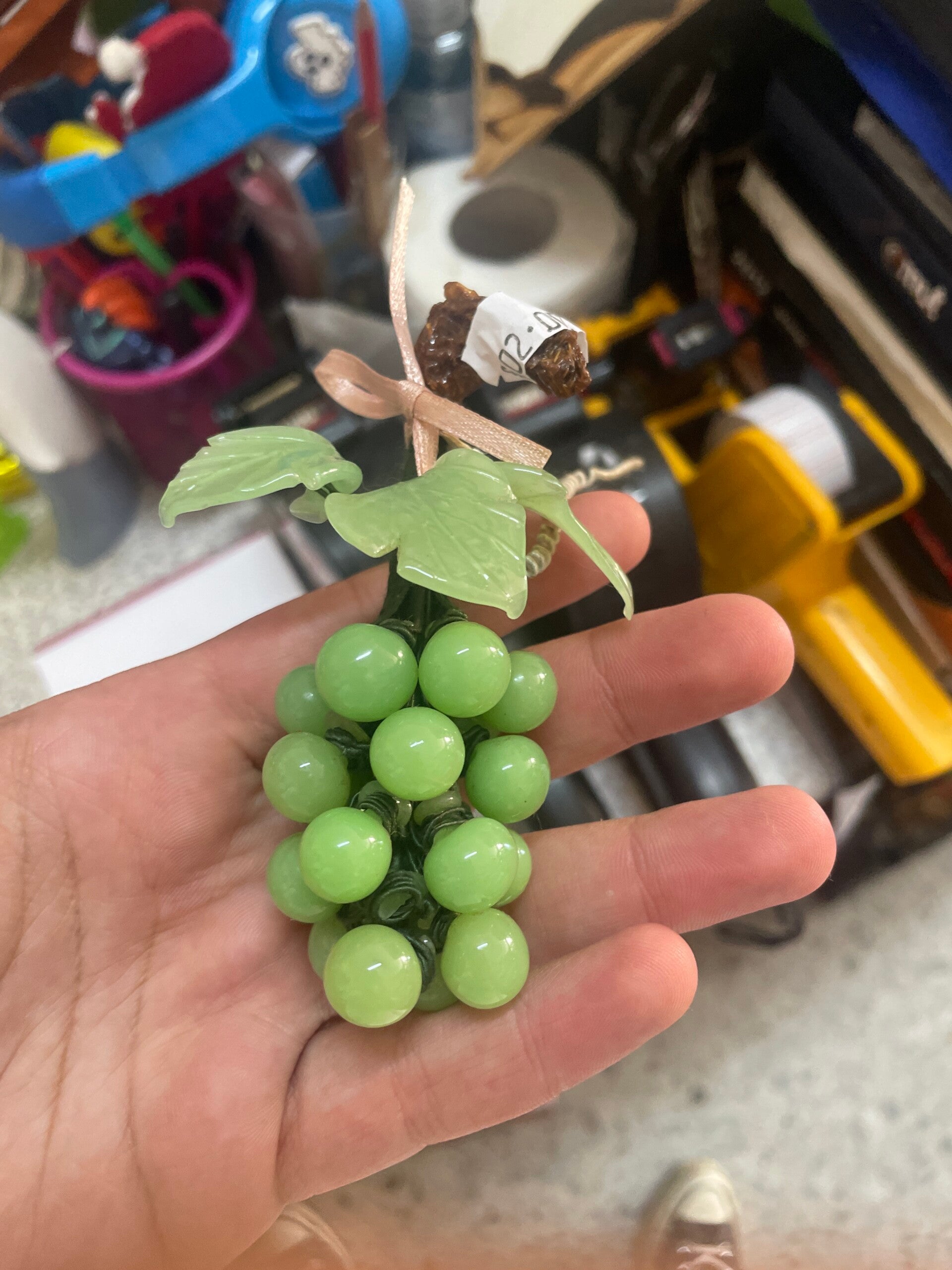 Glass Grapes - Decor