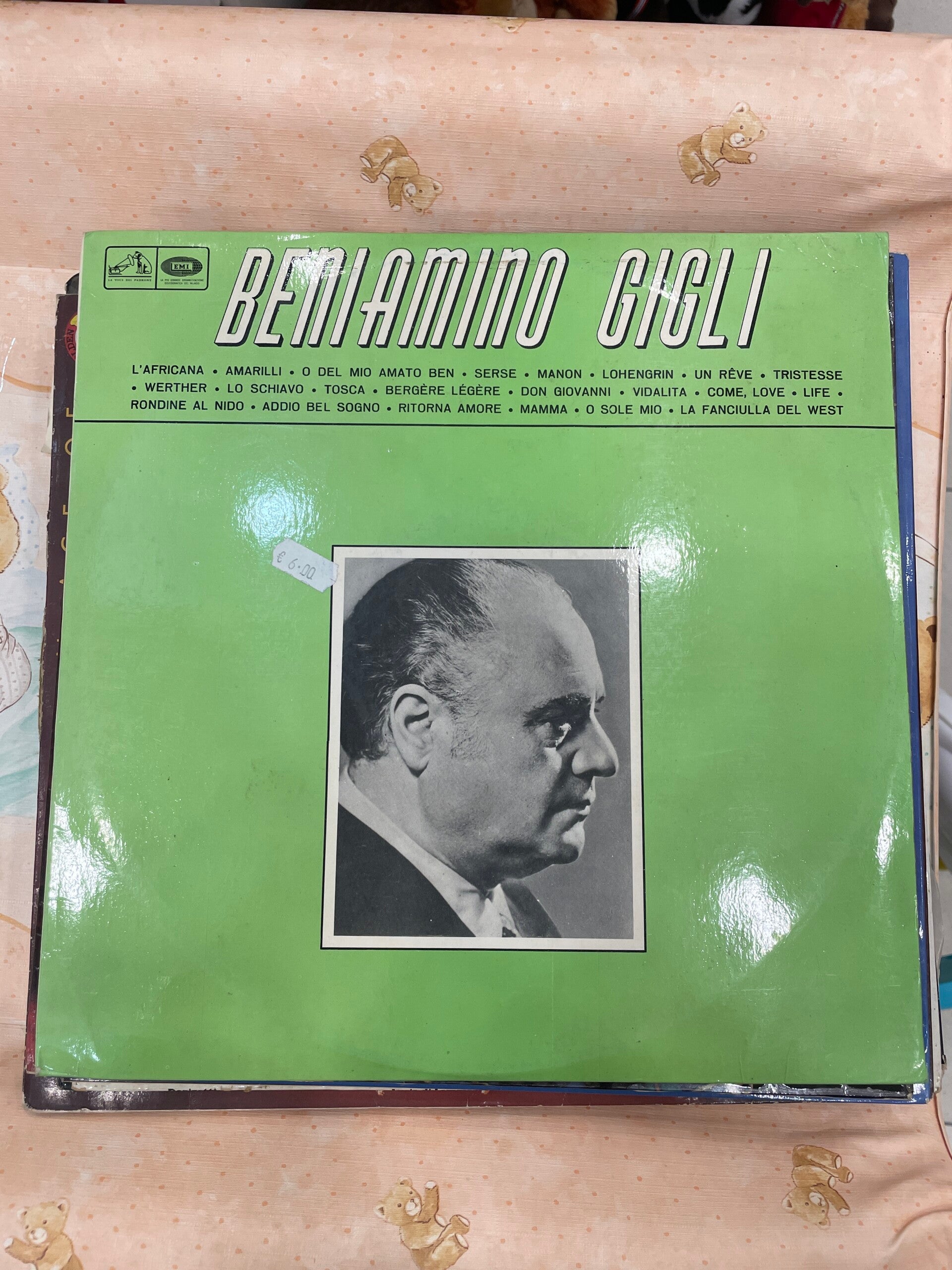 LP Record - Beniamino Gigli - Music