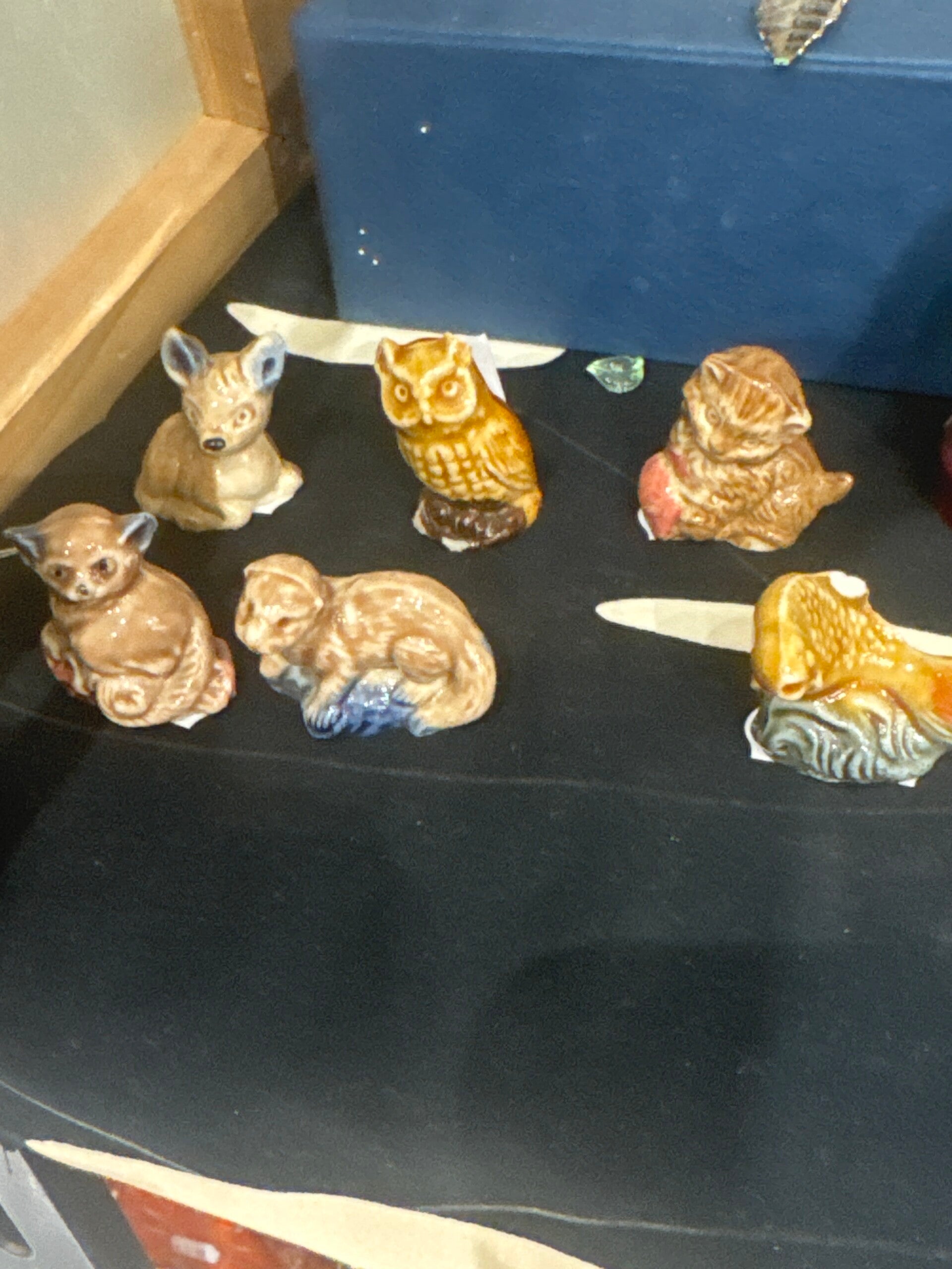 Porcelain Animal Miniature Set - Collectibles