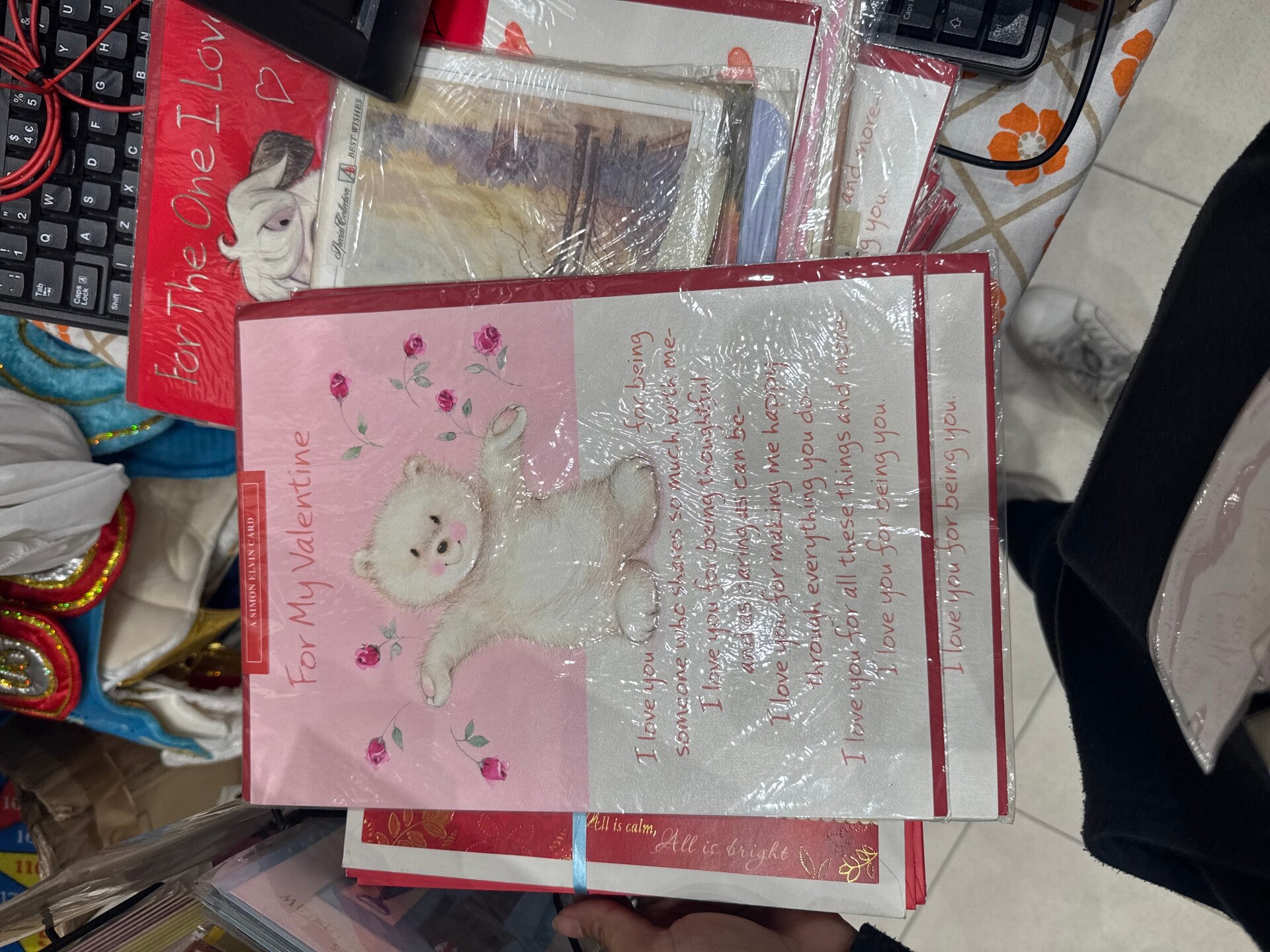 Valentine Cards - €1 Each - Stationery