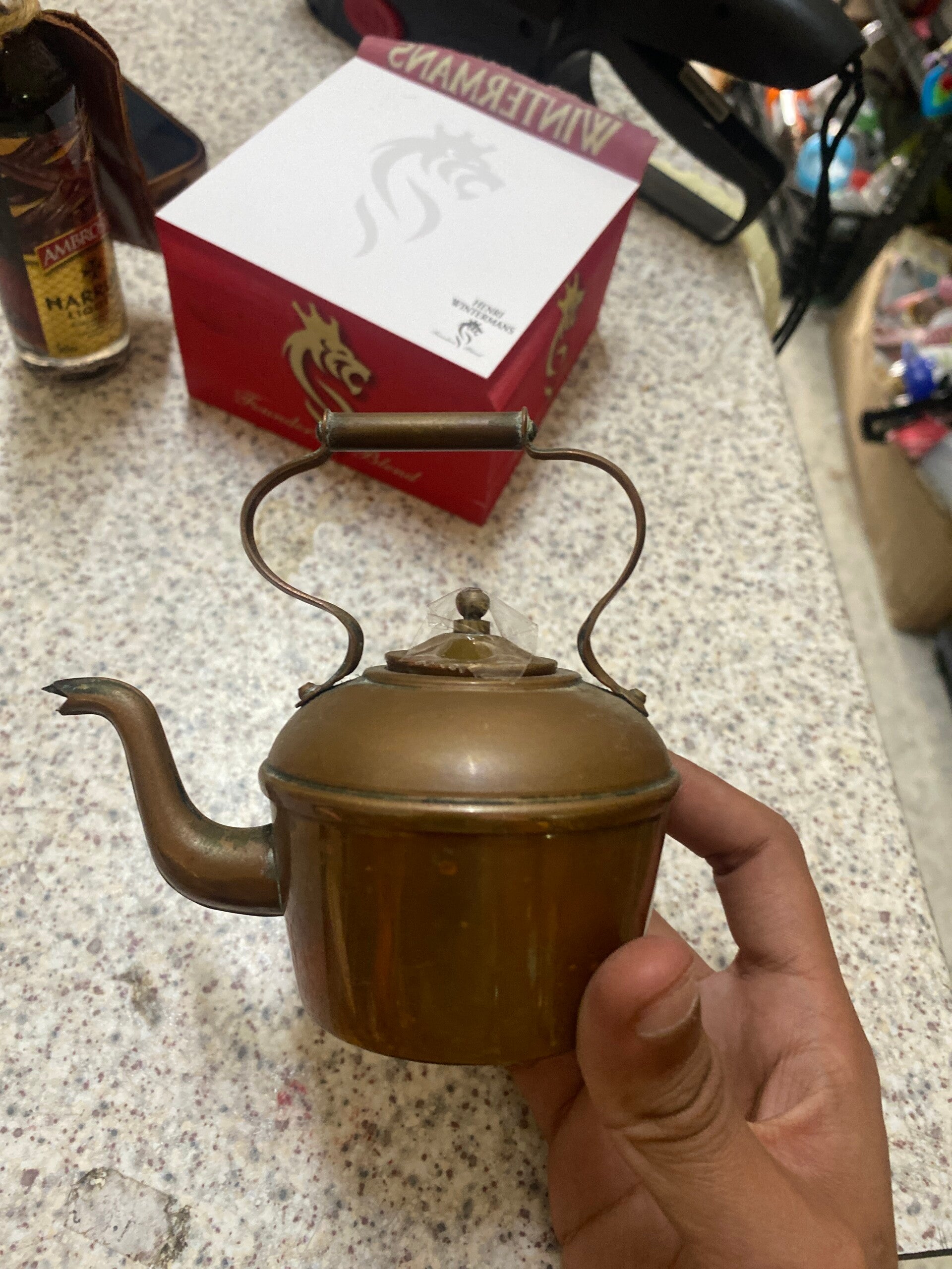 Coffee Pot - Brass