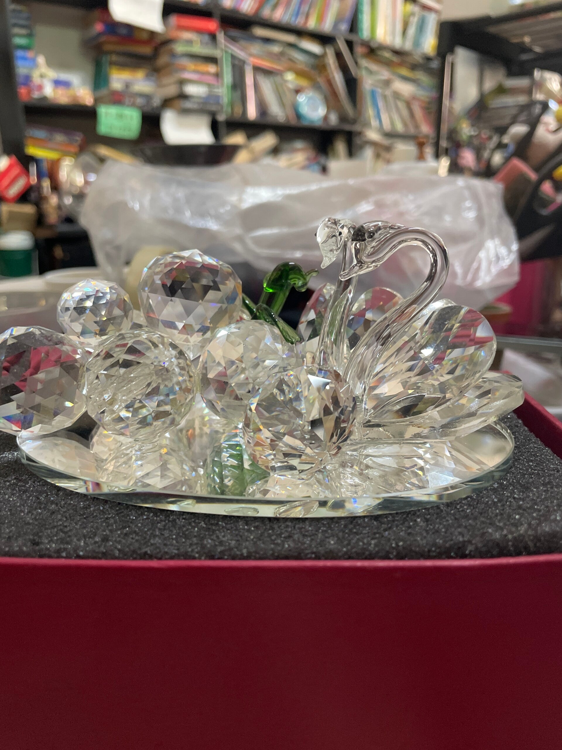 Crystal Swans - Collectible